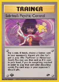 Sabrina's Psychic Control