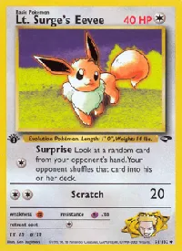 Lt. Surge's Eevee 51