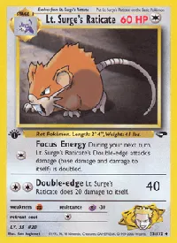 Lt. Surge's Raticate 53