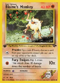 Blaine's Mankey 63