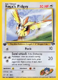 Koga's Pidgey 80