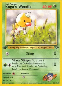 Koga's Weedle 82