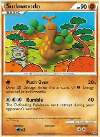 Sudowoodo - Forze Scatenate