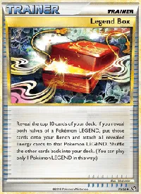 Legend Box 75