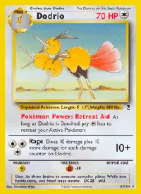 Dodrio - Legendary Collection