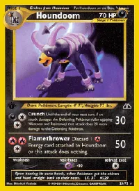 Houndoom - Neo Discovery