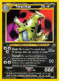 Tyranitar - Neo Discovery