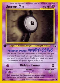 Unown [I] 68
