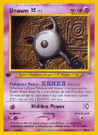 Unown [X] 30