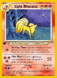 Light Ninetales - Neo Destiny