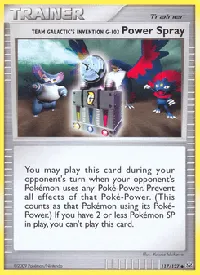 Team Galactic's Invention G-103 Power Spray 117