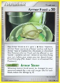 Armor Fossil - Platino