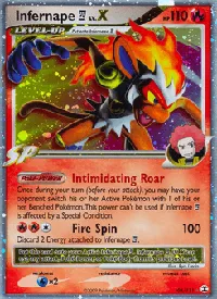 Infernape E4 LV.X - L'Ascesa dei Rivali