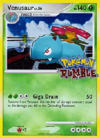 Venusaur - Pokémon Rumble