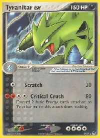 Tyranitar ex - POP Serie 1
