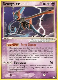 Deoxys ex - POP Serie 4