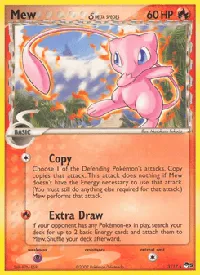 Mew δ - POP Serie 5