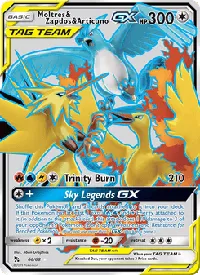 Moltres & Zapdos & Articuno GX 66