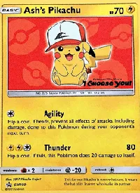 Ash's Pikachu - SL Promo