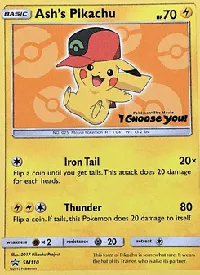 Ash's Pikachu - SL Promo