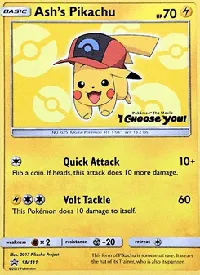 Ash's Pikachu - SL Promo