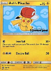 Ash's Pikachu - SL Promo