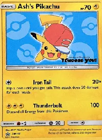 Ash's Pikachu - SL Promo
