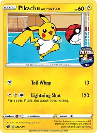 Pikachu on the Ball 1