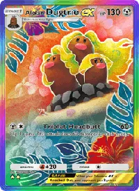 Alolan Dugtrio ex 087