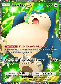 Snorlax ex - Eevee Grove
