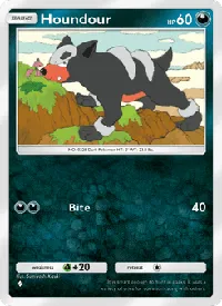Houndour - Wisdom of Sea and Sky