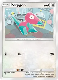 Porygon - Wisdom of Sea and Sky