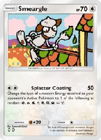 Smeargle - Wisdom of Sea and Sky