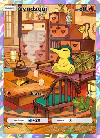 Cyndaquil - Wisdom of Sea and Sky