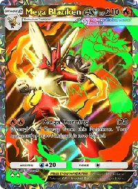 Mega Blaziken ex - Mega Rising