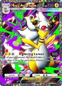 Mega Ampharos ex - Mega Rising