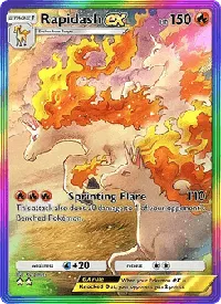 Rapidash ex - Mega Rising