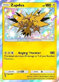 Zapdos - Mega Rising