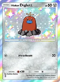 Alolan Diglett - Mega Rising