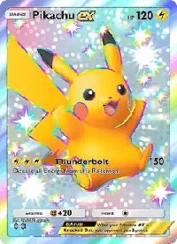 Pikachu ex - Mega Rising