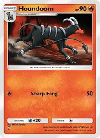Houndoom - Fiamme Cremisi