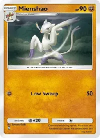 Mienshao - Fiamme Cremisi