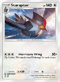 Staraptor - Fiamme Cremisi