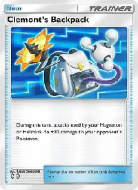 Clemont's Backpack - Fiamme Cremisi