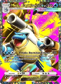 Mega Blastoise ex - Fiamme Cremisi