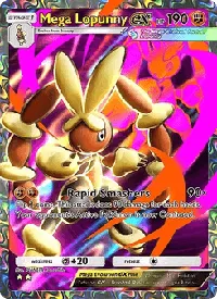 Mega Lopunny ex - Fiamme Cremisi