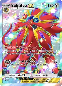 Solgaleo ex - Fiamme Cremisi