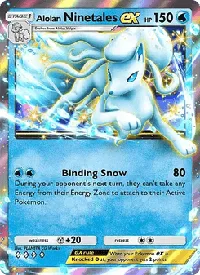Alolan Ninetales ex - Parata Fantasmagorica