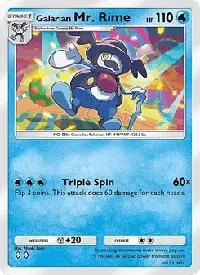 Galarian Mr. Rime - Parata Fantasmagorica