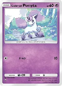 Galarian Ponyta - Parata Fantasmagorica